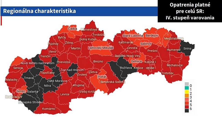 COVID mapa, 15.2.2021