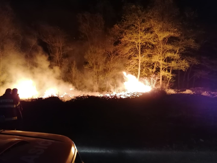 Požiar v Dolnej Porube, 28. 4. 2020