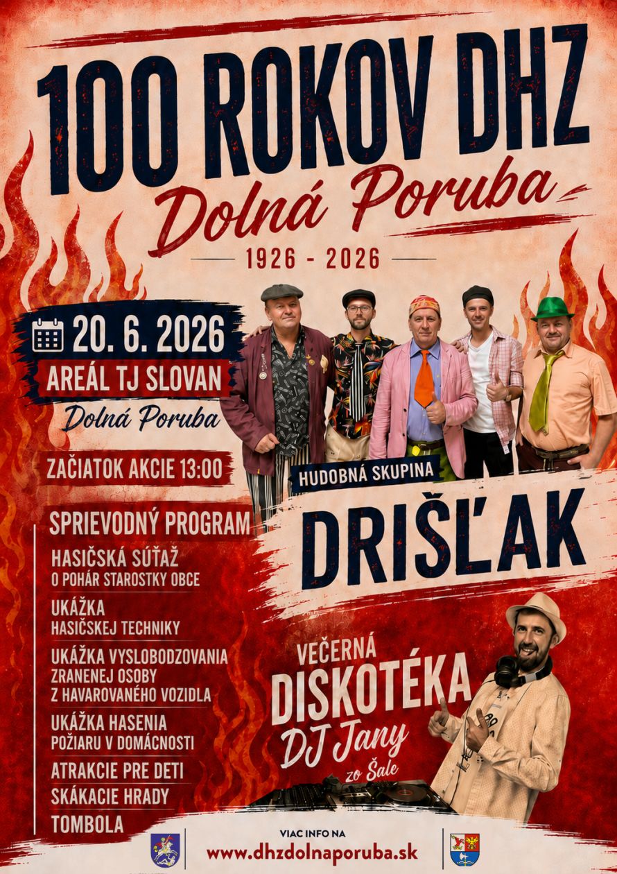100 rokov DHZ Dolná Poruba 