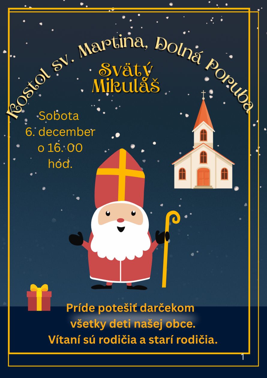 Pozvánka na stretnutie s Mikulášom (2025)